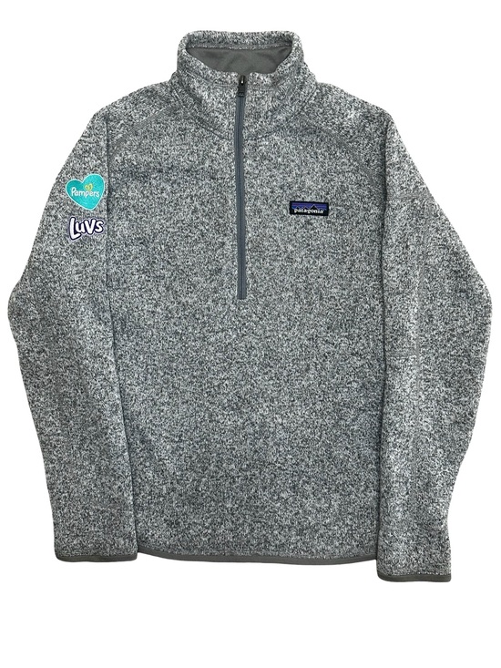 Patagonia Tops - Patagonia Men’s Gray Marled Half-Zip Fleece Pullover